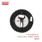 1-41210454-0 Final Drive Gear Set Suitable for ISUZU FRR 1412104540