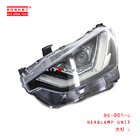 BC-001-L Headlamp Unit For ISUZU DMAX2021