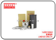 1-87811434-0 1878114340 Engine Cylinder Liner Kit For Isuzu 6HH1 FVR33
