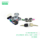 1791381995 1-79138199-5 Car Lock Cylinder Set For ISUZU FRR FSR FVR 6HH1