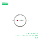 8-97252667-0 Counter Shaft Bearing Shim 8972526670 Suitable for ISUZU XM