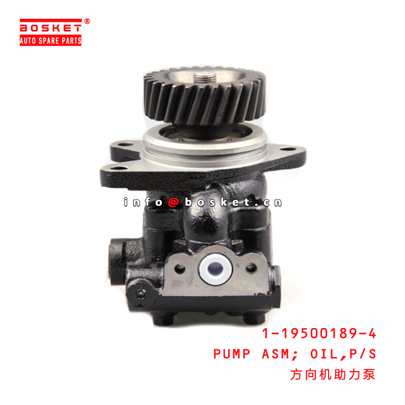 1-19500189-4 Power Steering Oil Pump Assembly 1195001894 For ISUZU 6BD1T