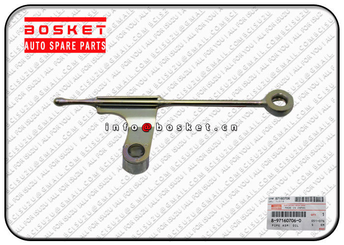 8971607060 8-97160706-0 Isuzu Engine Parts Oil Pipe Assembly Suitable for ISUZU NKR55 4JB1