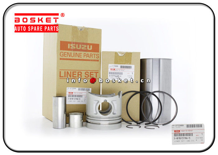 5-87813196-3 5878131963 Engine Cylinder Liner Set For ISUZU NKR