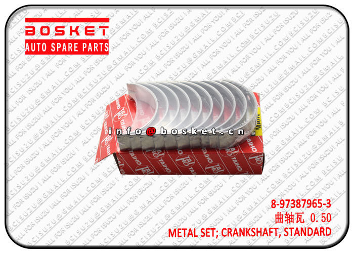 Isuzu 4JB1 NHR NKR Standard Crankshaft Metal Set 8973879653 8-97387965-3