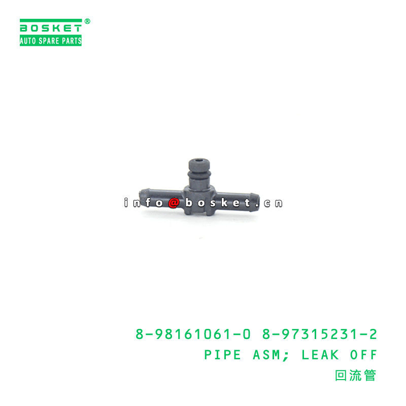 ISUZU UC 4JJ1 8-98161061-0 8-97315231-2 Fuel Leak Off Pipe 8981610610 8973152312