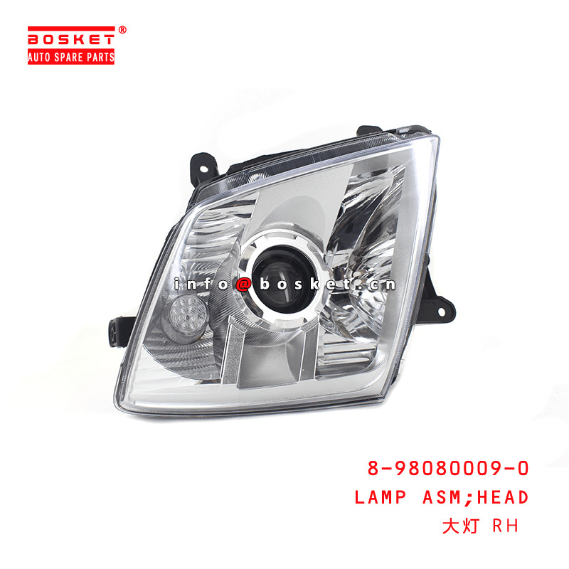 8-98080009-0 Head Lamp Assembly 8980800090 Suitable for ISUZU D-MAX TFR
