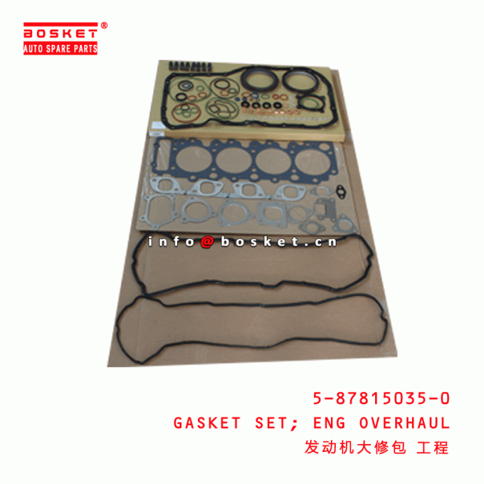 5878150350 5878148901 ISUZU 700P 4HK1 Engine Overhaul Gasket Set
