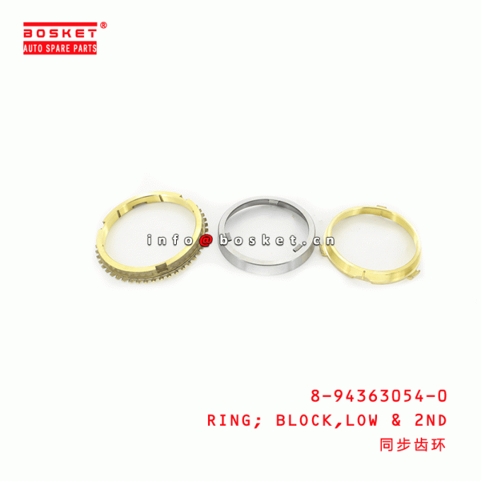 8943630540 Low & Second Block Ring Suitable for ISUZU TFR17 4ZE1