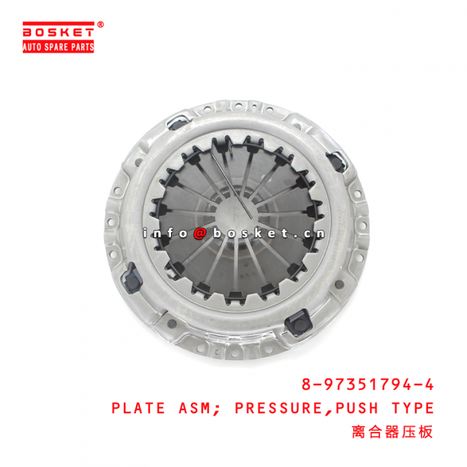 8973517944 Push Type Pressure Plate Assembly Suitable for ISUZU NPR