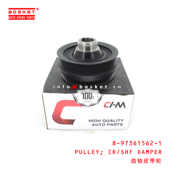 8973615621 Crankshaft Damper Pulley For ISUZU TFR 8973615621