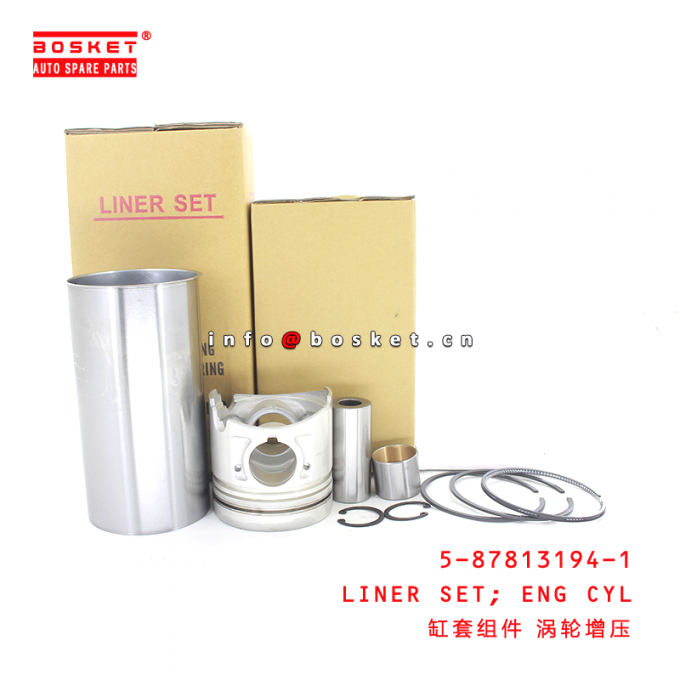 5878131941 Engine Cylinder Liner Set Suitable for ISUZU NKR55 5878131941