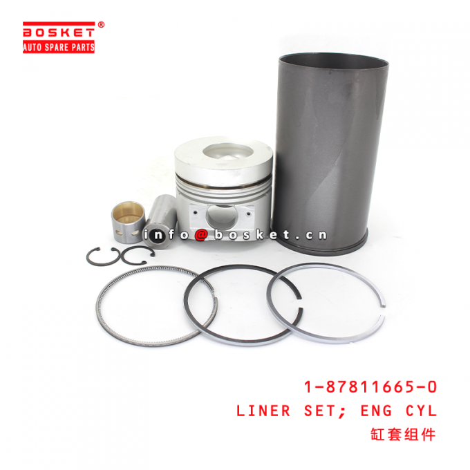 1878116650 Engine Cylinder Liner Set For ISUZU 6HH1 1878116650