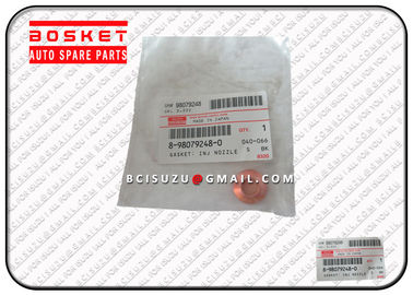 8980792480 8-98079248-0 Isuzu Engine Parts For NPR 4HK1 Injector Nozzle Gasket