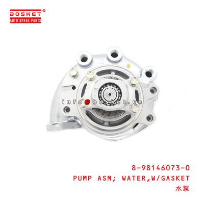 8-98146073-0 Water Pump Assembly With Gasket 8981460730 For ISUZU CXZ CVZ 6WA1TC 6WF1