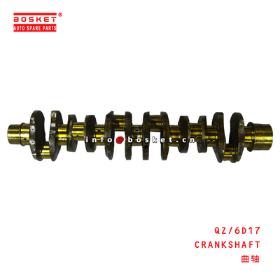 QZ/6D17 Crankshaft Isuzu Engine Parts 64KG