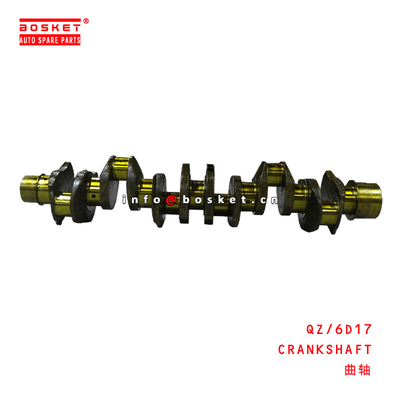 QZ/6D17 Crankshaft Isuzu Engine Parts 64KG