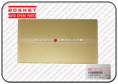 5878150350 5-87815035-0 Isuzu NPR Parts 4HK1 Gasket Set Engine Overhaul 5878148901 5-87814890-1