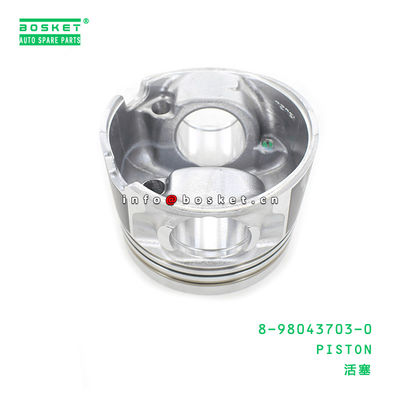 8-98043703-0 Isuzu Engine Parts Piston 8980437030 For NKR NPR TFR 4JJ1