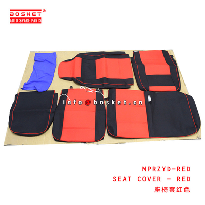 1PCS Isuzu NPR Parts NPRZYD Seat Cover Red