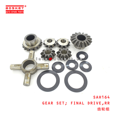 SAH164 Truck Chassis Parts Rear Final Drive Gear Set For ISUZU MSA03