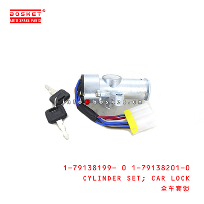 1-79138199-0 1-79138201-0 Car Lock Cylinder Set 1791381990 1791382010 Suitable for ISUZU FRD 10PE1 6WF1