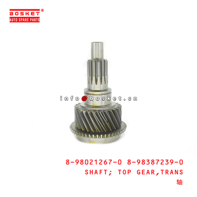 8-98021267-0 8-98387239-0 Transmission Top Gear Shaft 8980212670 8983872390 Suitable for ISUZU NKR NPR