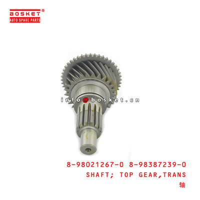 8-98021267-0 8-98387239-0 Transmission Top Gear Shaft 8980212670 8983872390 Suitable for ISUZU NKR NPR