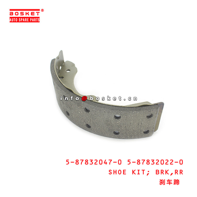 5-87832047-0 5-87832022-0 Rear Brake Shoe Kit 5878320470 5878320220 Suitable for ISUZU NKR 4HK1