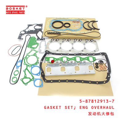 5-87812913-7 Engine Overhaul Gasket Set For ISUZU NHR 5878129137