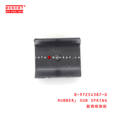 8-97254387-0 Truck Chassis Parts Subsidiary Spring Rubber For ISUZU NPR 8972543870