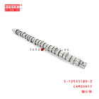 1-12511189-3 Isuzu Engine Parts Camshaft For ISUZU CXZ81 1125111893