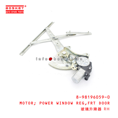 8-98196059-0 Front Door Power Window Regulator Motor Suitable for ISUZU D-MAX  8981960590