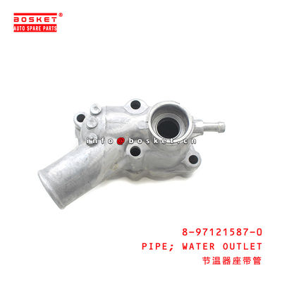 8-97121587-0 Water Outlet Pipe For ISUZU 4HF1 8971215870