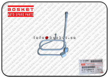 No 4 Injection Pipe Isuzu NPR Parts For ISUZU NPR 4HE1 8-97148966-3 8971489663