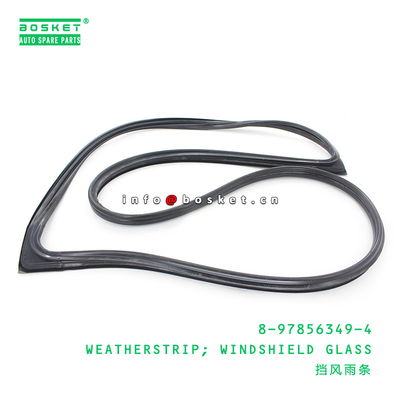 8-97856349-4 NKR Isuzu Body Parts Windshield Glass Weatherstrip 8978563494