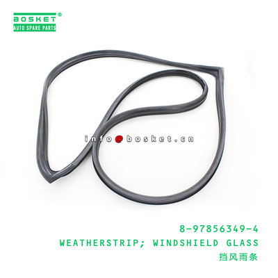 8-97856349-4 NKR Isuzu Body Parts Windshield Glass Weatherstrip 8978563494