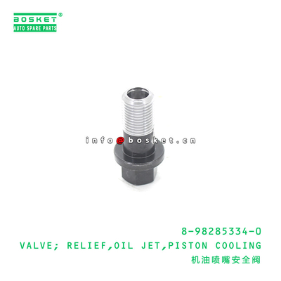 8-98285334-0 Isuzu Engine Parts Piston Cooling Oil Jet Relief Valve For NKR55 8982853340