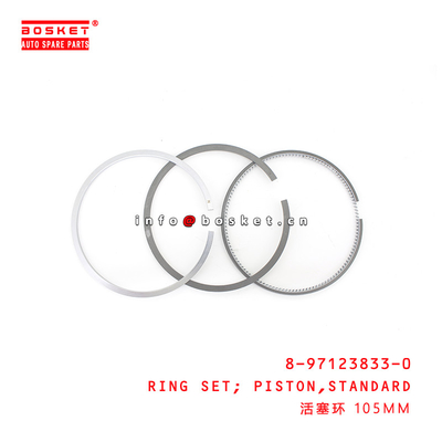 8-97123833-0 Standard Piston Ring Set  For ISUZU  4BG1 8971238330