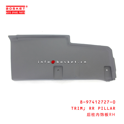 8-97412727-0 Isuzu Body Parts Rear Pillar Trim For 4HK1 8974127270