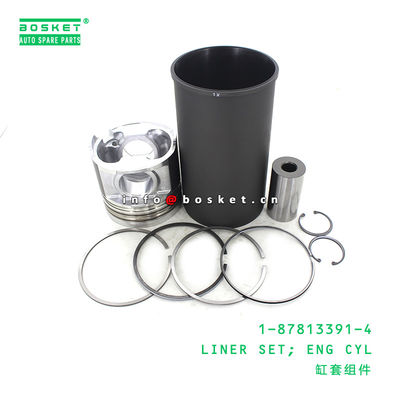 1-87813391-4 Engine Cylinder Liner Set 1878133914 For ISUZU XE 6WG1T