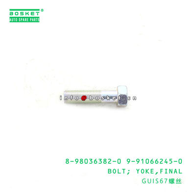 8-98036382-0 9-91066245-0 Truck Chassis Parts Final Yoke Bolt 8980363820 9910662450 For ISUZU VC46