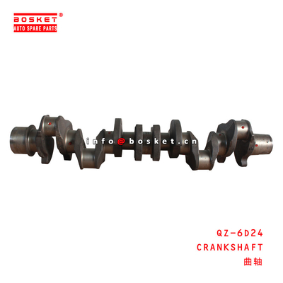 QZ-6D24 Crankshaft Isuzu Engine Parts For 6D24 QZ6D24