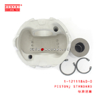 1-12111840-0 Isuzu Engine Parts Standard Piston 1121118400