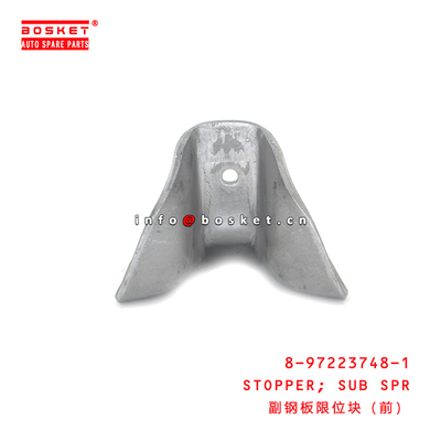 8-97223748-1 Truck Chassis Parts Subsidiary Spring Stopper For ISUZU NKR55 4JB1 8972237481