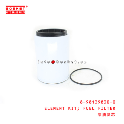 8-98139830-0 Fuel Filter Element Kit For ISUZU NMR85 NPR75 NQR90  8981398300