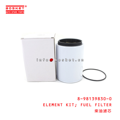 8-98139830-0 Fuel Filter Element Kit For ISUZU NMR85 NPR75 NQR90  8981398300