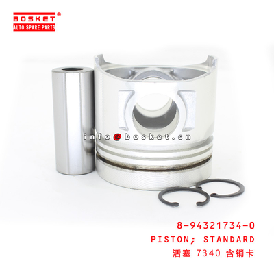 8-94321734-0 Standard Engine Parts Piston For ISUZU NPR59 4BD1 8943217340