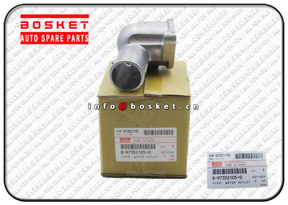 Water Outlet Pipe 8-97352105-0 8973521050 Isuzu Engine Parts for ISUZU TFR54 4JA1-T