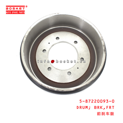 5-87220093-0 Front Brake Drum suitable for ISUZU QKR-LHD  5872200930